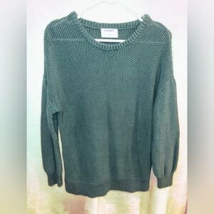 Old Navy Women's Crew Neck Sweater in Green